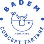 Logo badem concept tartare